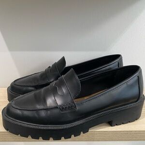 H&M Black Chunky Loafers for Women